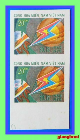 Vietnam Nlf Imperf C31 Pair Mnh Ngai