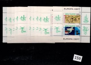 /// 11x Turkish Cyprus - Mnh - Europa Cept 1983 - Space - Maps -