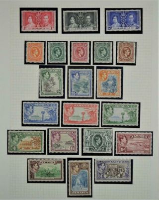 Jamaica Stamps Selection To £1 On Page (z189)