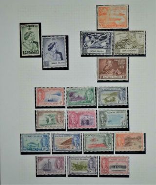 Cayman Islands Stamps Selection To 10/ - On Page (z98)