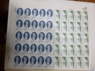 United States Scott 1732 - 1733,  The 13 Cent Cpt.  Cook Full Sheet Of 50