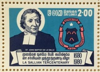 Special Lot Sri Lanka 1981 603 - De La Salle Brothers - Full Sheet Of 100 - Mnh