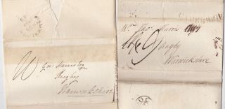 1793/1828 2 X Cambridge Trinity College & Clare Hall E/ls Thos Harris In Rugby