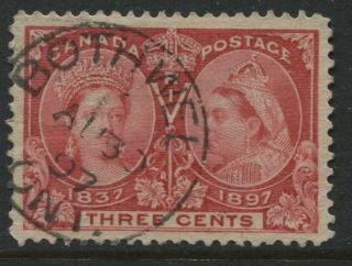 Canada 1897 3 Cent Jubilee With Bothwell On 1897 Cds