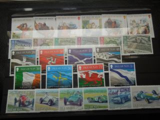 S327 Stamps Isle Of Man 2008 9 X Set 4 X S/s Mnh