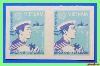 Vietnam Imperf Military Frank - Navy Pair Mnh Ngai