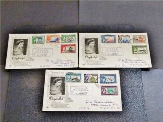 Nystamps British Gilbert Islands Stamp Early Fdc Paid: $120