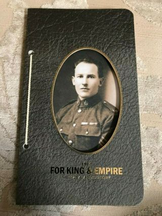 1914 For King And Empire Ww1 Commemorative Booklet Zealand Stamps 2014 Issue