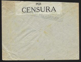 Rodi covers 1919 censored cover to St.  Gallen 2