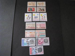 Mauritania Stamp 4 Sets Never Hinged Lot