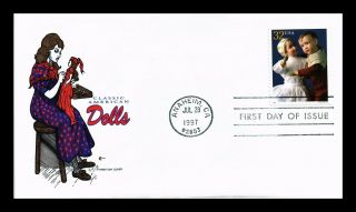 Dr Jim Stamps Us Classic American Dolls Scott 3151o Albert Schoenhut Fdc Cover