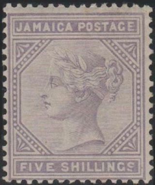 Jamaica Qv Scott 30 Sg26 Lightly Hinged