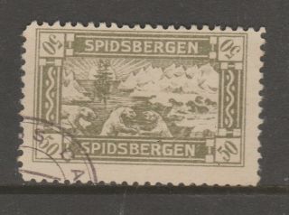 Spitsbergen Local Post Cinderella Stamp N 7 - 10 -