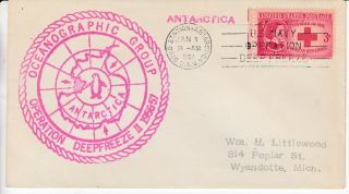 1/1/1957 Operation Deep Freeze Antarctic Red Cross.