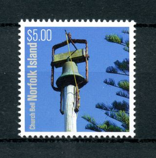 Norfolk Island 2013 Mnh Church Bell Sets Iv 1v Set Religion Churches Stamps