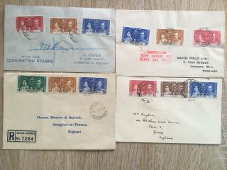 Postal History British Commonwealth 29 1937 Covers
