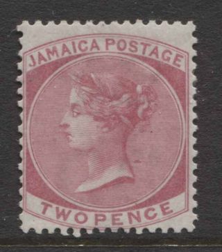 Jamaica - 1870/83 Wmk.  Cc 2d Rose Sg.  9.  (ref.  D352)