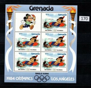 Grenada 1984 - Mnh - Olympics - Disney