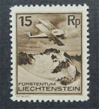 Nystamps Liechtenstein Stamp C1 Og Nh $28