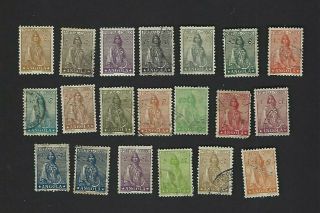 Angola Sc 243 - 62 Missing 249 (1932 - 46) Mostly