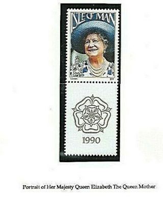 Isle Of Man 1990 - The Queen Mother 