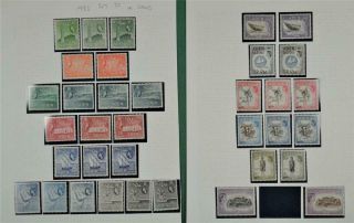 Aden Stamps 1953 Set 35 To 20/ -,  Shades H/m (y179)