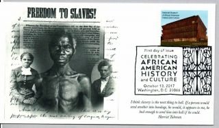 National Museum Of African American Culture And History Fdc,  Harriet Tubman