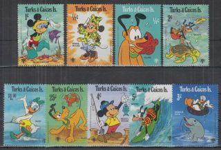 S298.  Turks & Caicos - Mnh - Cartoons - Disney 