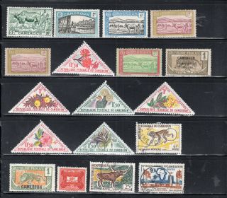 France Colonies Cameroon Cameroun Africa Stamps & Hinged Lot 53646