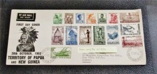 Nystamps British Papua Stamp Early Fdc Paid: $250
