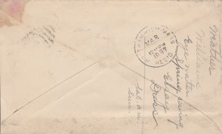 US stamps,  1897 cover,  2 c carmine Washington stamp,  fancy cancel 2