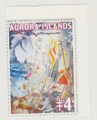 Aurora Islands Fantasy Bogus Local Post,  Modern Micronation