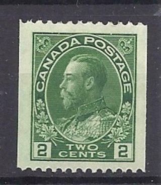 Canada Scott 133 2 Cent Admiral Coil Single Xfmlh Cats $120 Cad.