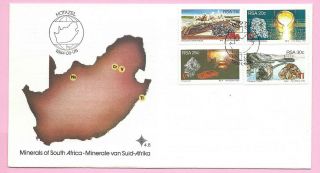 South Africa 1984 Fdc - Minerals Of South Africa - Shs Hotazel