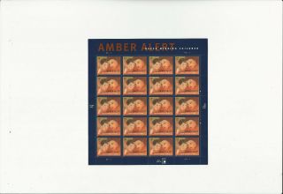 Us Stamps Sheet/postage Sct 4031 Amber Alert Mnh F - Vf Og Fv$7.  80