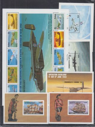 A693.  Dominica - Mnh - 6 Different Pcs - Transport - Various Transports