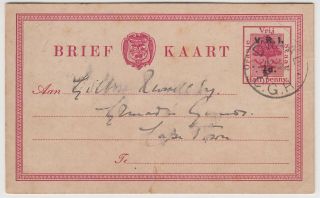 Boer War 1901 Postal Stationary Post Card Dwaal C.  G.  H.  - Cape Town
