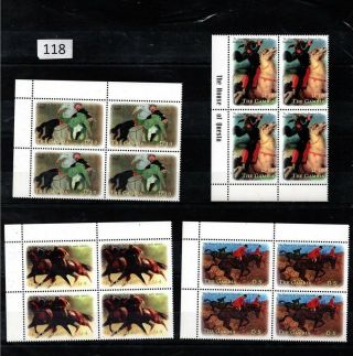 ,  4x Gambia - Mnh - Horse - Painting