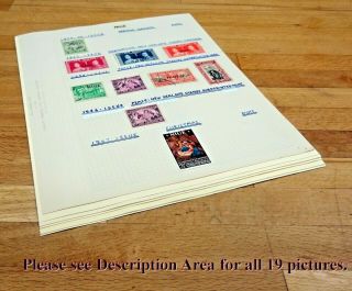 Niue Mint/used,  Sets,  Etc.  On Pages.  (19 Pics)