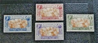 Nystamps Italy Stamp 143 - 146 Og Nh $58
