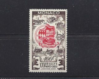 Monaco 333 Mnh " 25th Monte Carlo Automobile Rally "