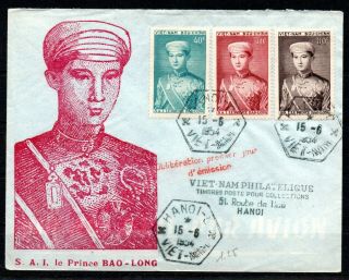 Vietnam,  1954,  Cover,  Prince Bao - Long To Hanoi,  Look