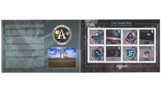 Isle of Man 2019 50 Years of Moon Landing Lunar Exploration Stamp Booklet MUH 3