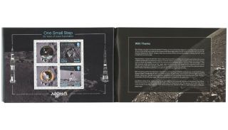 Isle of Man 2019 50 Years of Moon Landing Lunar Exploration Stamp Booklet MUH 5