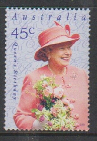 Australia - 2001,  Queen Elizabeth Ii Birthday Stamp - Mnh - Sg 2099