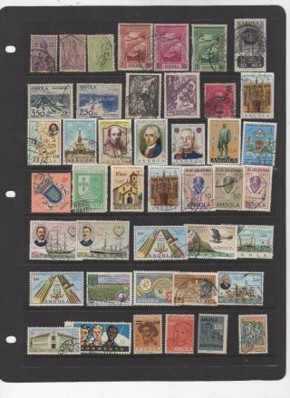 Angola,  Group Of Stamps (5881