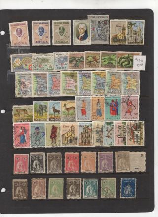 Angola,  Group Of Stamps (5879