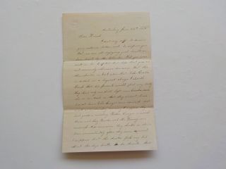 Civil War Letter 1864 Killed Charge Pows Andersonville Georgia Austinburg Ohio N