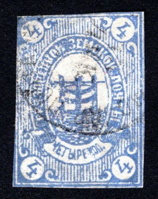 Russian Zemstvo 1892 Gryazovets Stamp Solov 30 Cv=15$