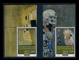 Liechtenstein 2018 Paintings On Centenary Of The Death Of Gustav Klimt Set Mnh
